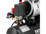 Oro kompresorius tylus | betepalinis | 6L/0.8MPA/8BAR/116PSI/ 107l/min | 550 W (YT-23340)