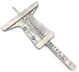 TYRE TREAD DEPTH GAUGE | STAINLESS STEEL | 0-50 MM (TG001)