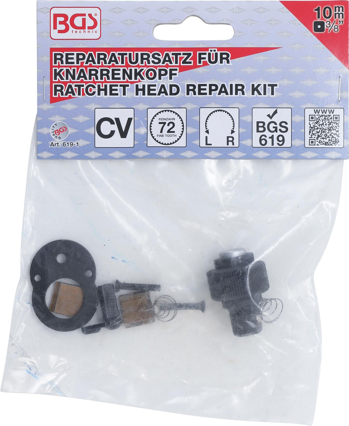 Remonto komplektas terkšlei | BGS 619 (619-1)
