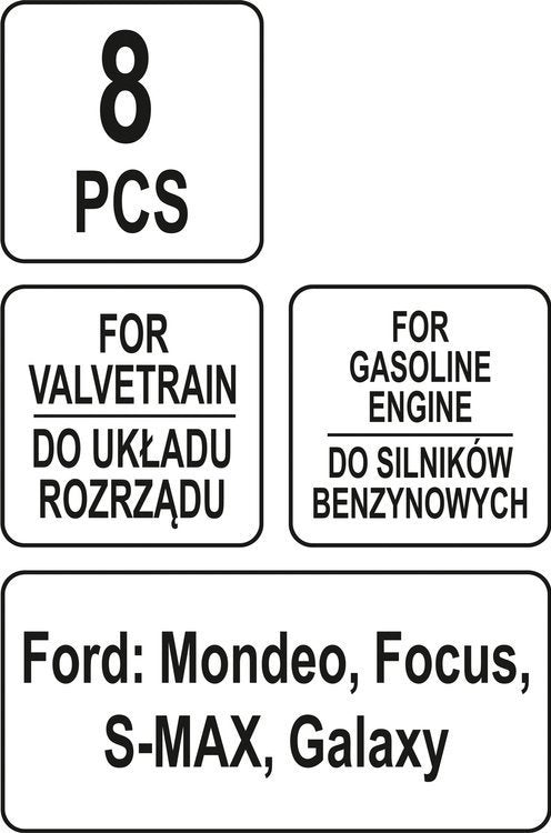 Variklio fiksavimo įrankių rinkinys | Ford  (YT-06026)