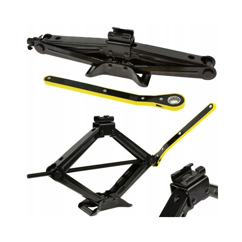 MECHANICAL SCISSOR JACK | WITH SPECIAL RATCHET WRENCH | 105 - 380 MM | 1.5 T (JFM-1.5T)