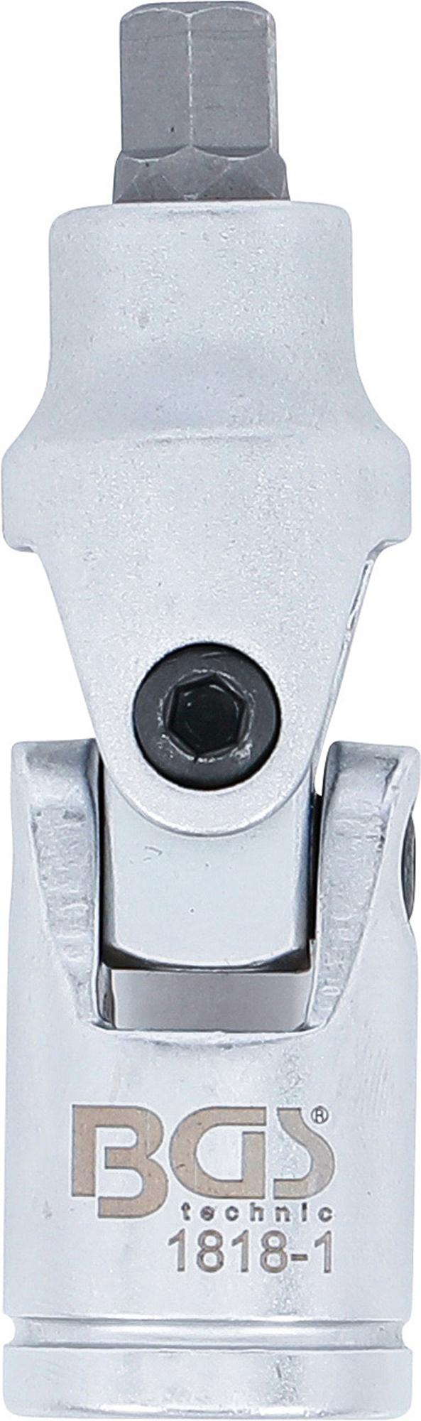 Šarnyrinis antgalis | 10 mm (3/8") | vidinis šešiakampis 7 mm (1818-1)