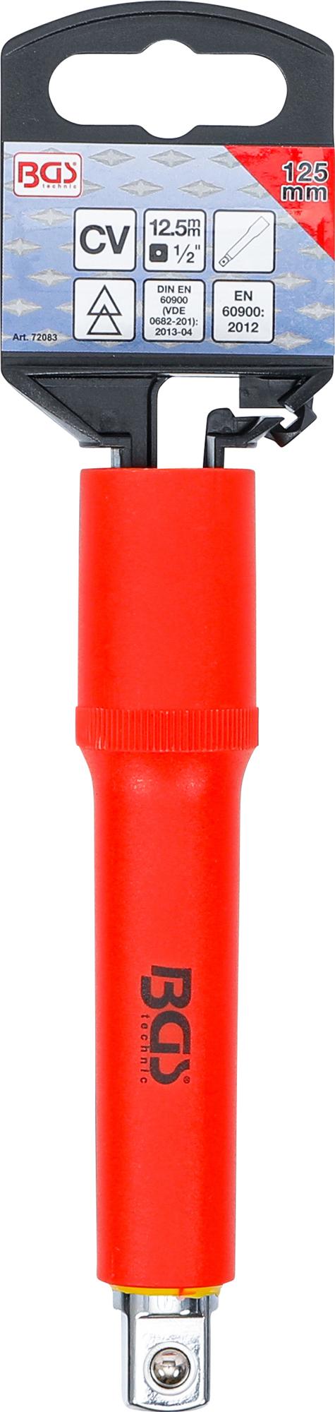 Izoliuotas ilgintuvas elektrikui | 12,5 mm (1/2") | 125 mm | VDE (72083)