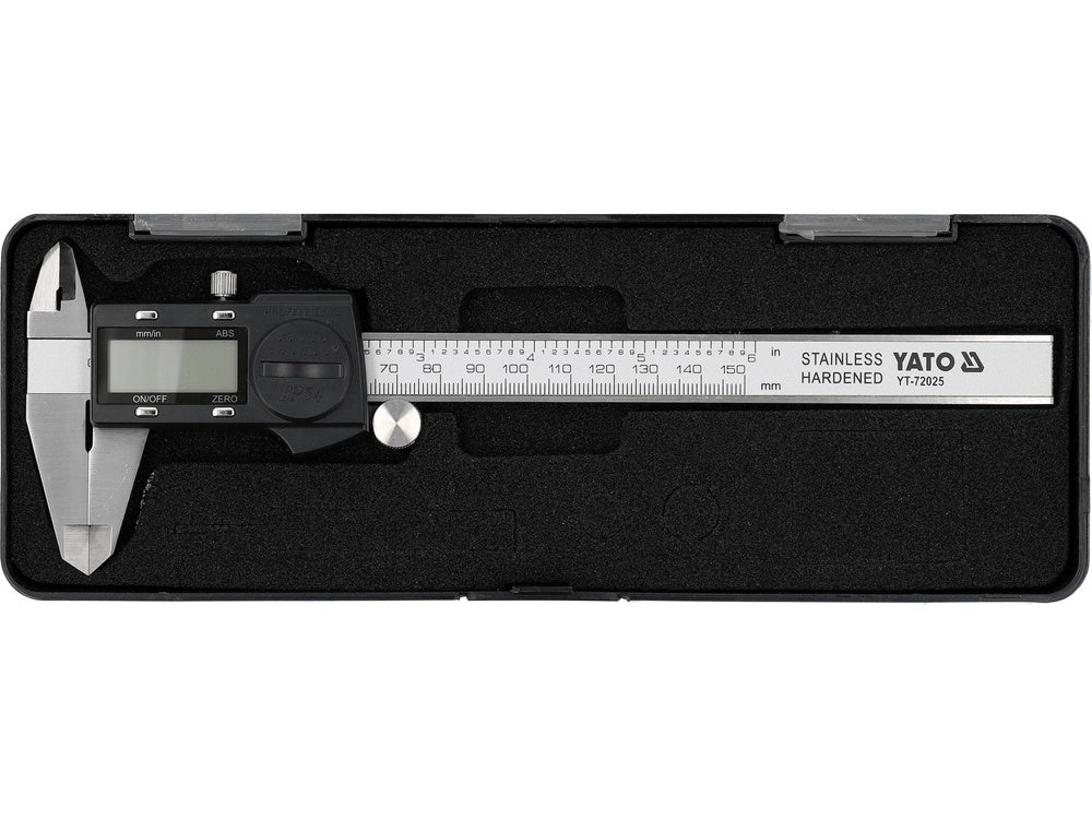 Slankmatis skaitmeninis | 150 mm | atsparus vandeniui | 2.4" ekranas (YT-72025)