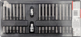 PVC TRAY WITH 40PCS SCREWDRIVER BITS (YT-5538)