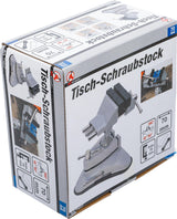 TABLE BENCH VICE | ROTATABLE | JAWS 70 MM | WITH VACUUM SUCTION BASE (71017)