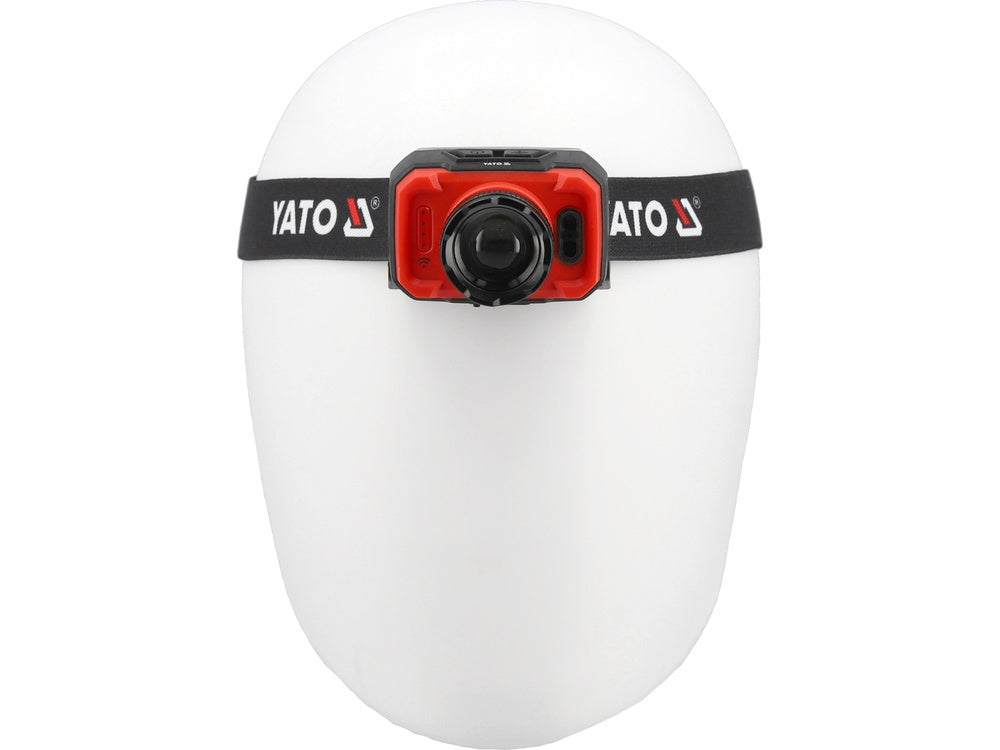 Lempa dedama ant galvos | 600LM AKU / judesio daviklis  | LED (YT-085941)