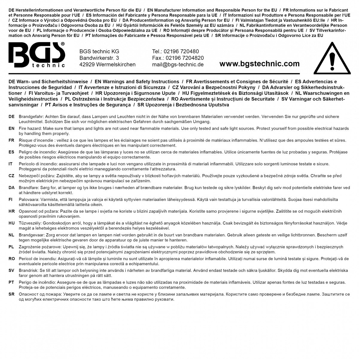 COB-LED WORKSHOP INSPECTION LAMP | WITH GOOSENECK (85354)