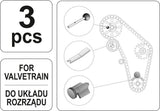 Alkūninio veleno blokavimo įrankis Audi/VW pumpe duse TDI ( 1,9 ) ir V6 varikliams (YT-0632)