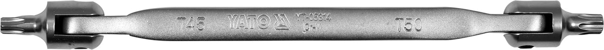 Raktas šarnyrinis dvipusis | T-Star (Torx) T45XT50 (YT-05314)