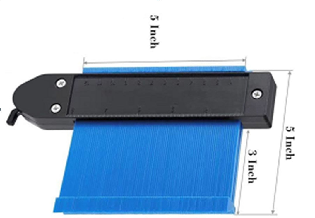 CONTOUR GAUGE / TEMPLATE / PROFILE TRACER | WITH LOCKING | 125 MM (CG5P)