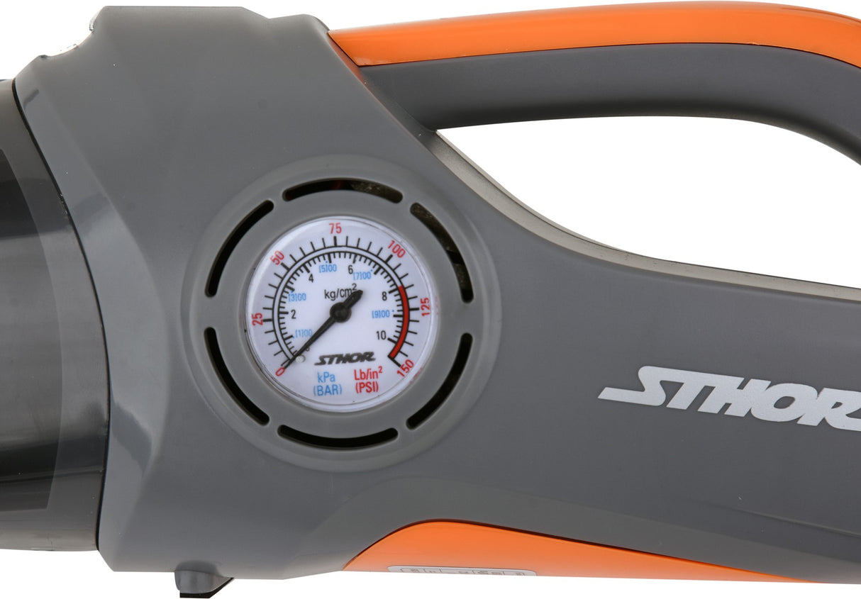 Automobilinis dulkių siurblys | su manometru ir kompresoriumi | 12V 80W (82953)