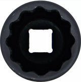 Удлинённая ударная тонкостенная головка 12-гранная | 12,5 mm (1/2") | 32 mm