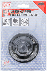 OIL FILTER WRENCH | 14-POINT | Ø 74 MM | FOR MERCEDES-BENZ, VW (1019-74)