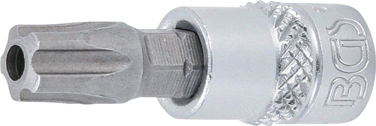 Antgalis įpresuotas | 6,3 mm (1/4") | T-Star (Torx) penkiakampis TS45 (5184-TS45)