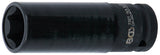 IMPACT SOCKET, LONG, THIN-WALLED | WITH PLASTIC PROTECTION | 12.5 MM (1/2") | 20.5 MM (7321)