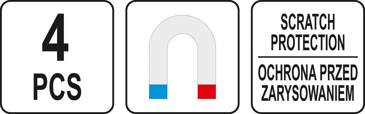 Набор магнитных полок | 4 шт.