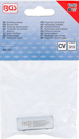 Adapteris | išorinis kvadratas 12,5 mm (1/2") | BGS 312 (313)