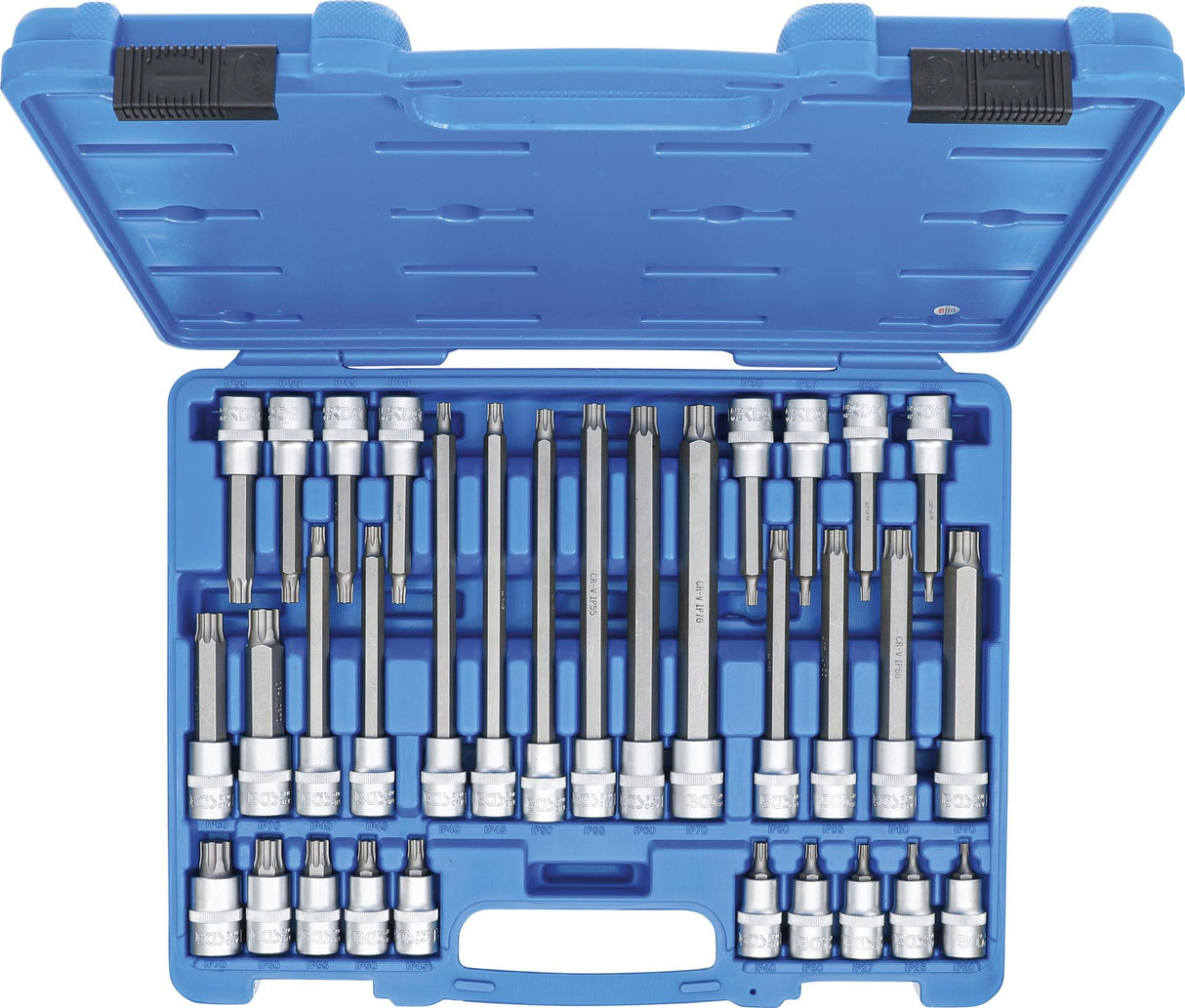 BIT SOCKET SET | 12.5 MM (1/2") DRIVE | TP-STAR (FOR TORX PLUS) TP20 - TP70 | 32 PCS. (5190)