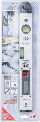 Skaitmeninis LCD gulsčiukas su vandens lygiu | 450 mm (50440)