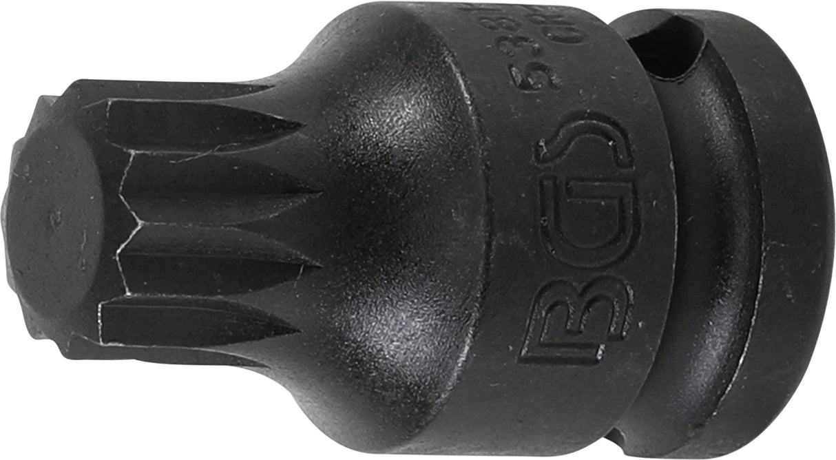 Antgalis smūginis | 12,5 mm (1/2") | Spline (XZN) M16 (5381-M16)