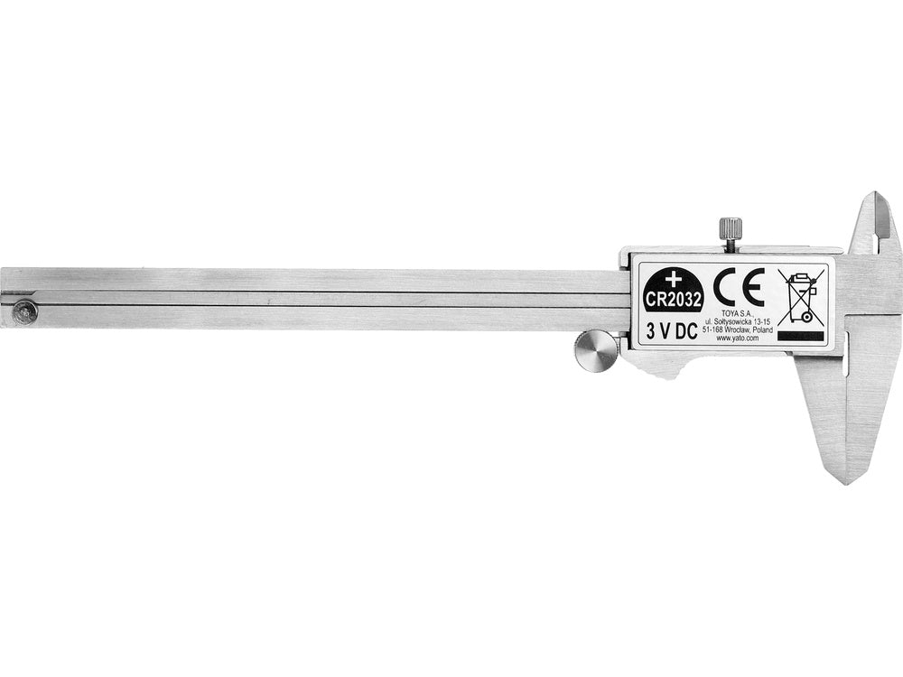 Slankmatis skaitmeninis | 150 mm | 2.4" ekranas (YT-72020)