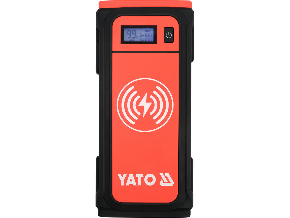 Paleidimo prietaisas | powerbank | 16000 mAh | LCD | indukcinis pakrovimas (YT-83085)