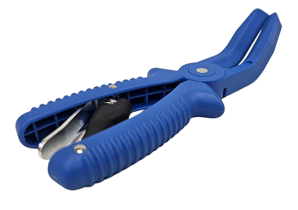 Žarnų užspaudimo replės lenktos su fiksavimo mechanizmu | 220 mm (SK9274S)