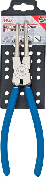 CIRCLIP PLIERS | STRAIGHT | FOR INSIDE CIRCLIPS | 225 MM (650-2)