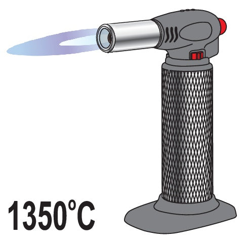 Газовая горелка с пьезо | кулинарная | 1350˚C