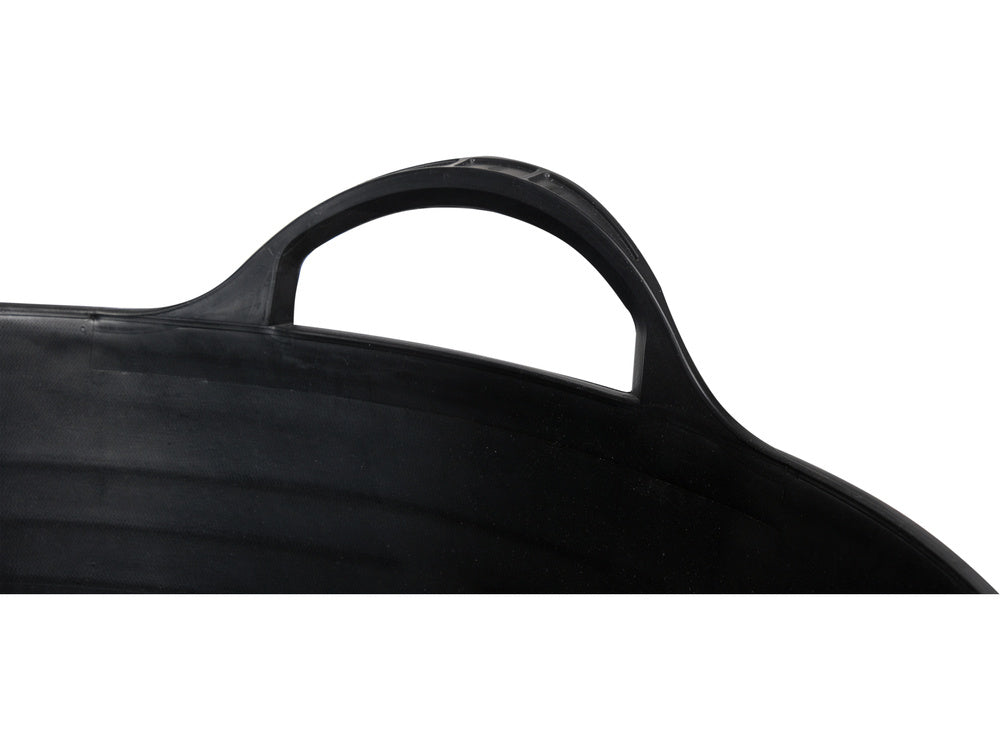 Elastinis plastikinis indas / tara | juodas | 42 l (35581)