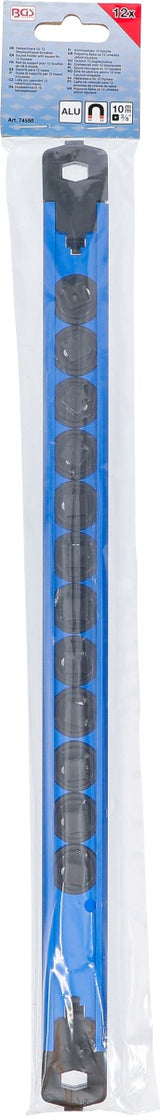Galvučių laikiklis | magnetinis | 10 mm (3/8") | 12 vnt. (74550)