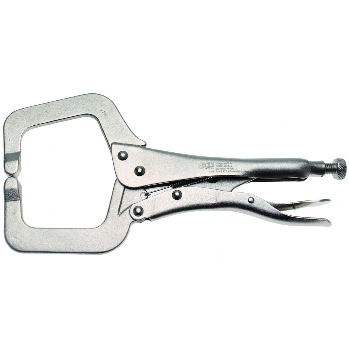 Fiksuojamos suvirinimo replės C | 280 mm (496)