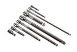 Набор шарнирных удлинителей | 6.3 mm (1/4") / 10 mm (3/8") / 12,5 mm (1/2") | 9 шт.