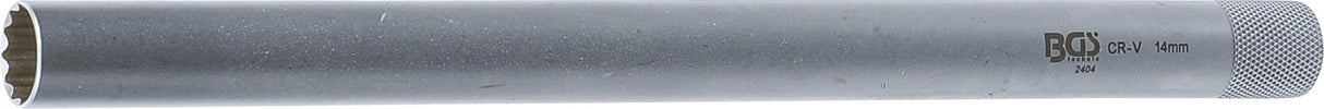 Galvutė žvakėms 12 kampų | ypač ilga | 10 mm (3/8") | 14 mm (2404)