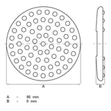 SPARE RUBBER PAD LARGER | BGS 7875 (7875-3)