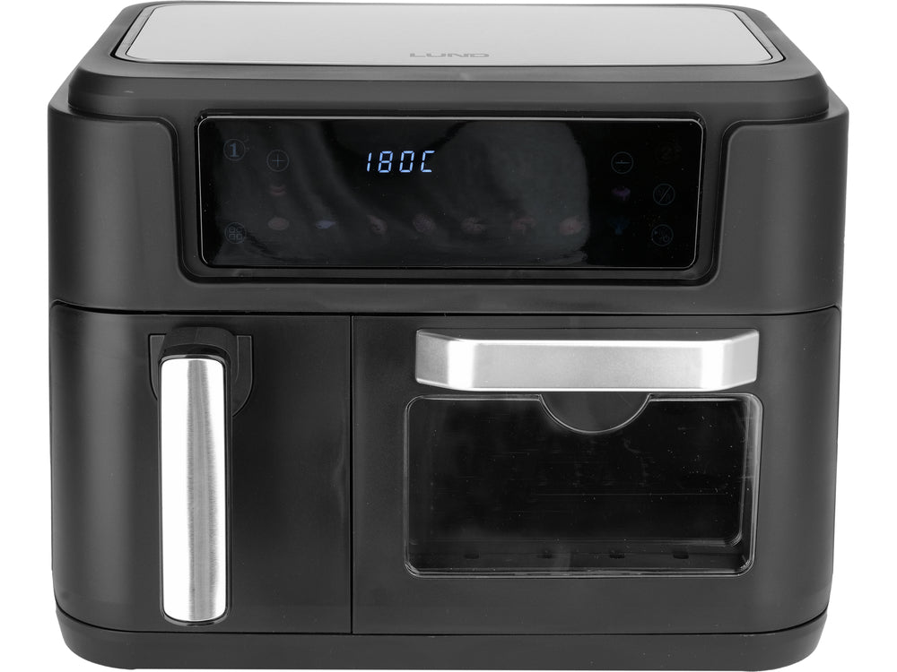 Karšto oro gruzdintuvė | 2400W | 3.5L+7.5L | juoda (67564)