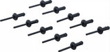 Plastikinės kniedės | 5,0 x 15,8 mm | 10 vnt. (8463-1)