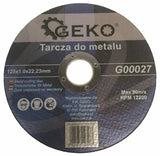 Pjovimo diskas metalui | 125x1.0x22,23 (SK00027)