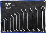 DOUBLE RING SPANNER SET | DEEP OFFSET ENDS | 6 - 32 MM | 12 PCS. (30200)