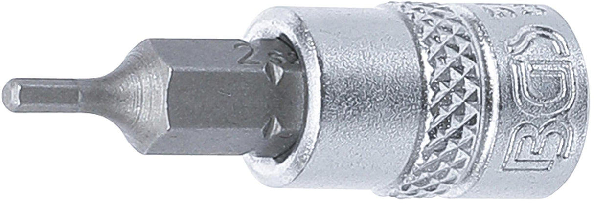 Antgalis įpresuotas į galvutę | 6,3 mm (1/4") | hex šešiakampis 2 mm (5153)
