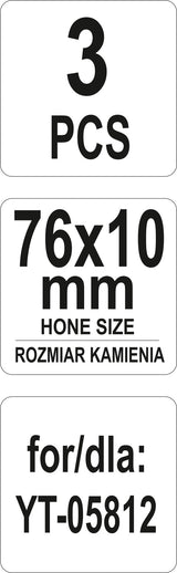 REPLACEABLE STONES 3" (YT-05817)