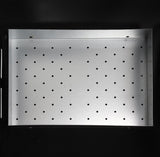 Lauko kepsninė / grilis | atviras | 2 skyriai / 74x39 cm (99495)