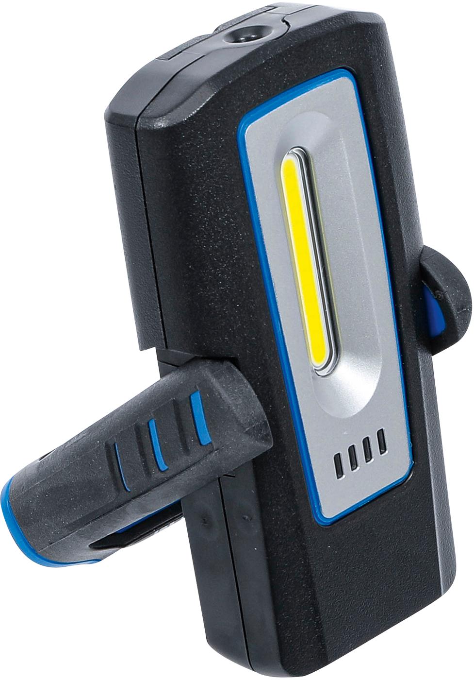 Darbo lempa COB LED | su magnetu ir kabliu | sulankstoma | su belaidžio įkrovimo funkcija (85331)