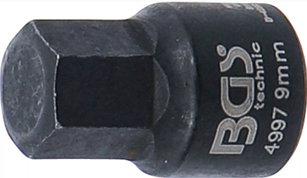 BRAKE CALLIPER SOCKET | INTERNAL HEXAGON | EXTRA SHORT | 9 MM (4997)