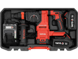 ROTARY HAMMER SDS PLUS WITH 2X4AH BATTERIES AND CHARGER SET (YT-827724)