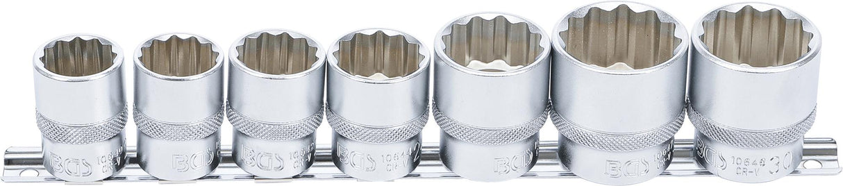 Набор головок 12-гранных | 12,5 mm (1/2") | 20 - 32 mm | 7 шт.