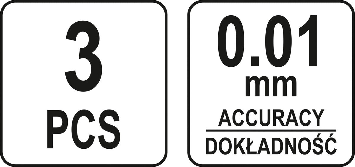 Profesionalus prietaisas stabdžių diskų nusidėvėjimui patikrinti (YT-72970)