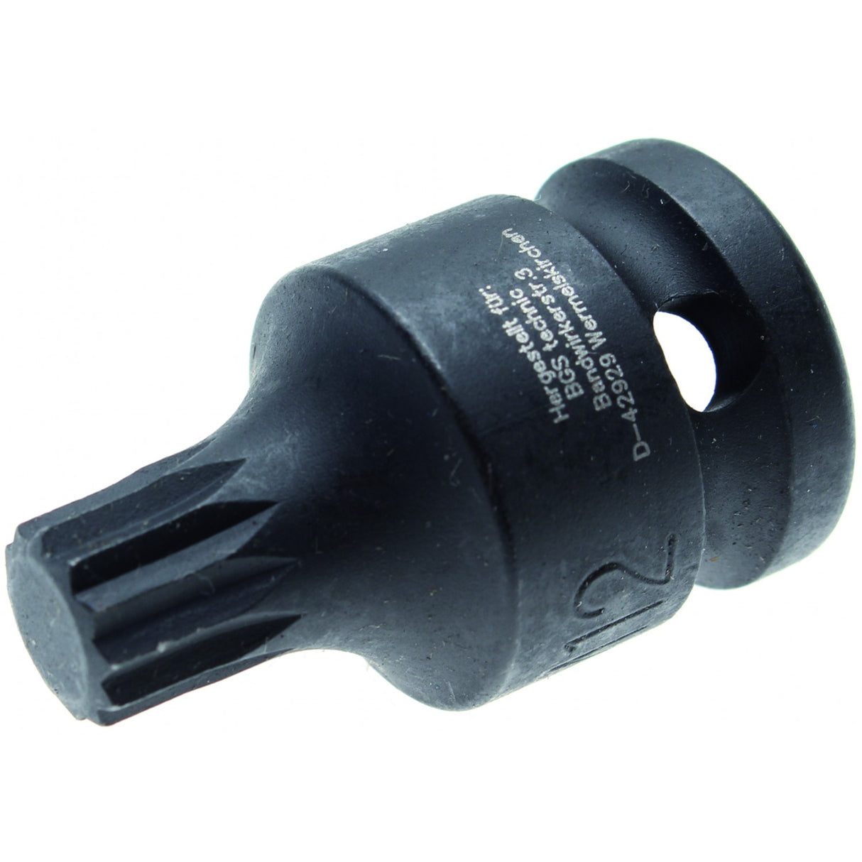 Antgalis smūginis | 12,5 mm (1/2") | Spline (XZN) M12 (5381-M12)