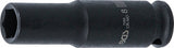 Smūginė galvutė ilga | šešiakampė | 6,3 mm (1/4") | 8 mm (7268)